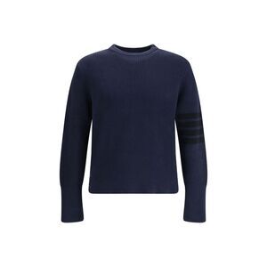 Thom Browne Blue Cotton Men's Sweatshirt